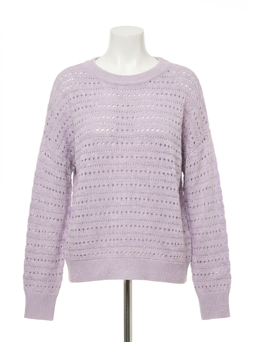 NEW THREAD & SUPPLY robin knit sweater in petal lilac